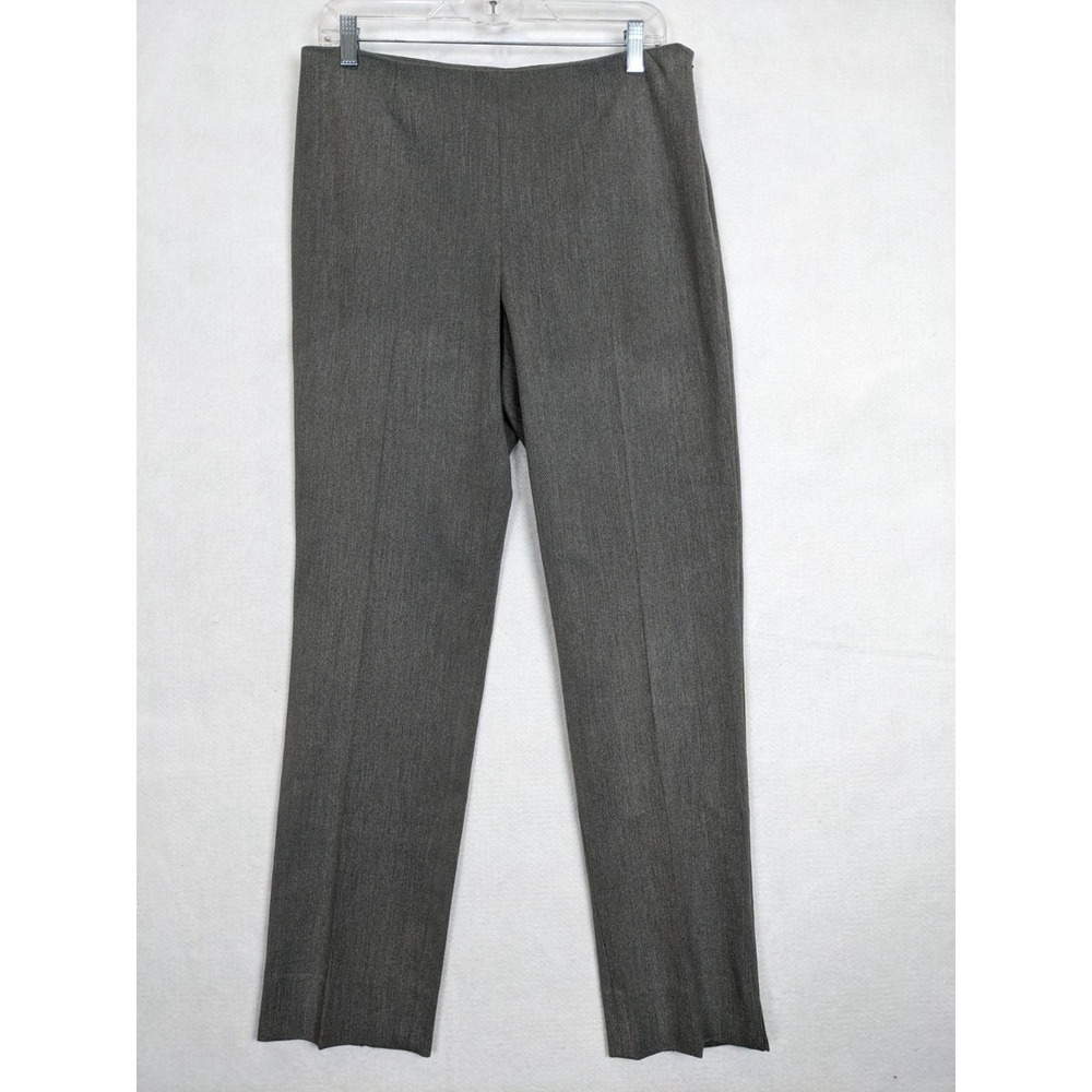 Peace Of Cloth Womens Slacks Pants Size 10 Panticular Zipper Waist Gray